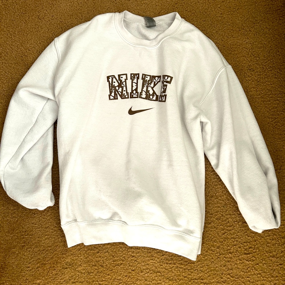 White Dior/Nike Sweatshirt